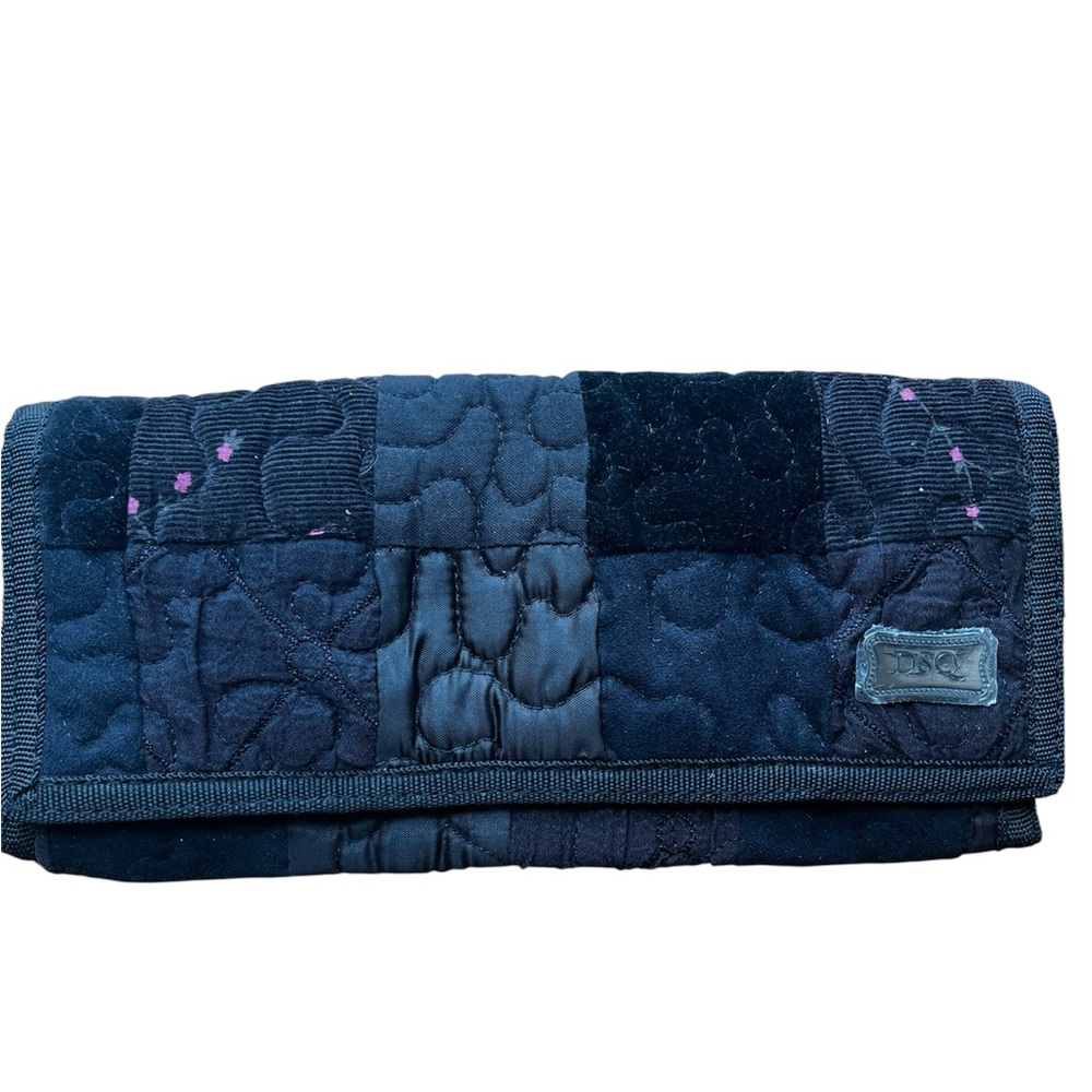 DSQ new Quilted Black wallet